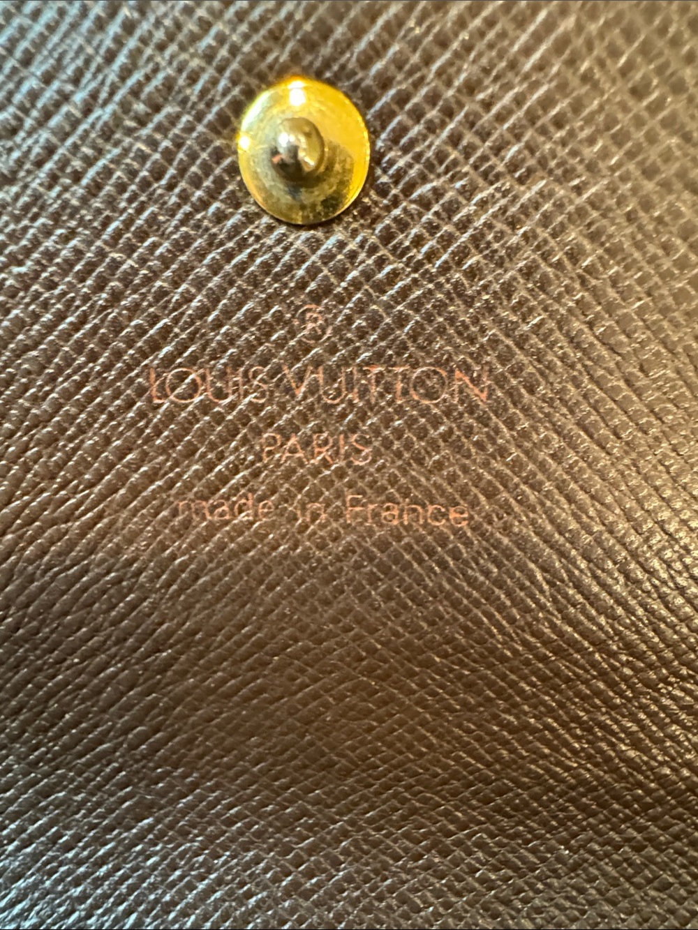 Louis Vuitton Brown Damier Ebene Canvas Long Wallet - Picture 11 of 15